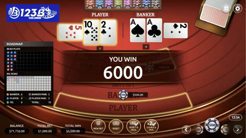 Xác suất thắng Baccarat